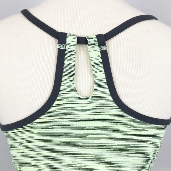 Lucy Athletic Racerback Tank Top Green Medium - Picture 5 of 8